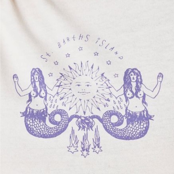 Free People The Forecast Agency Celestial Mermaid Tee - Picture 13 of 14